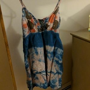 Short tie-dye sundress